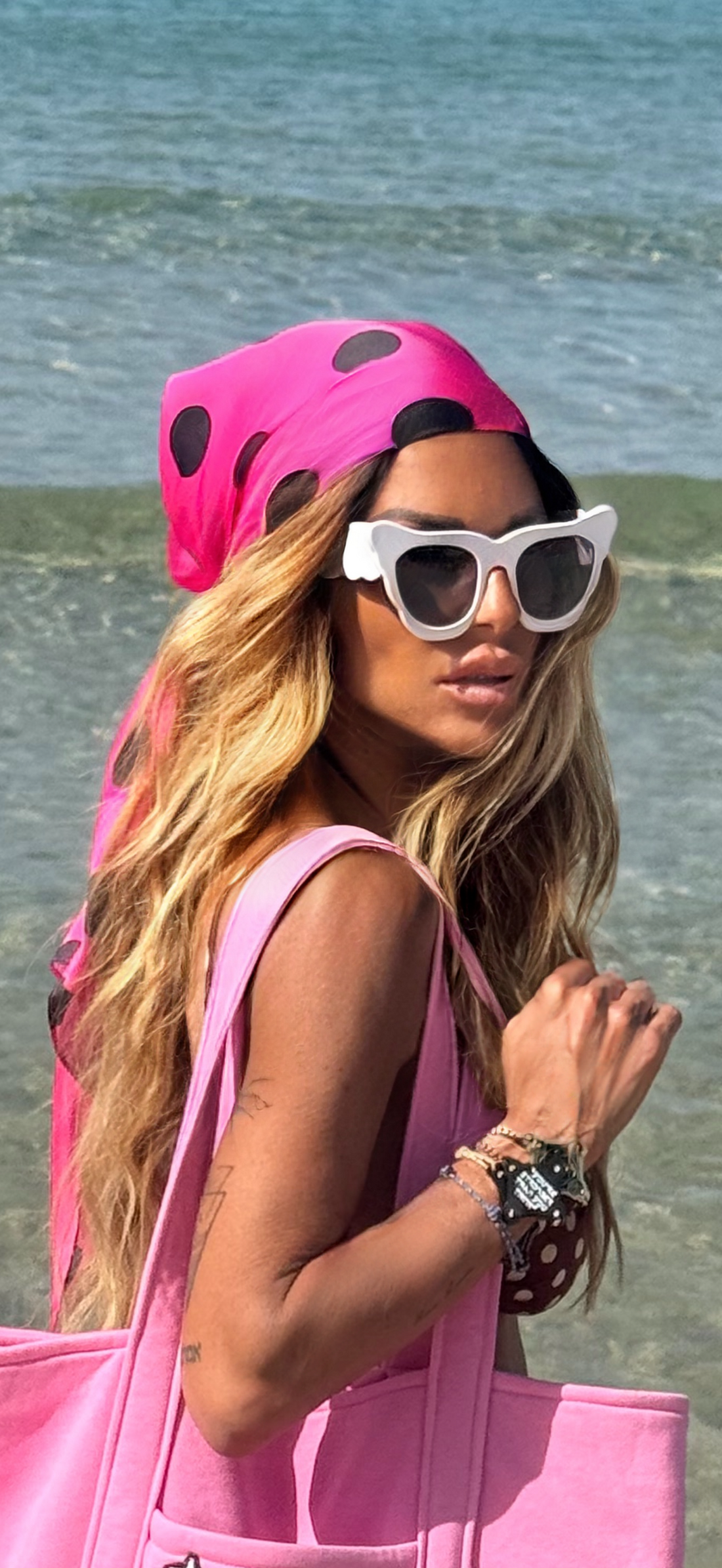 Eyewear ANGELES Blanc X JESSILANN PARIS