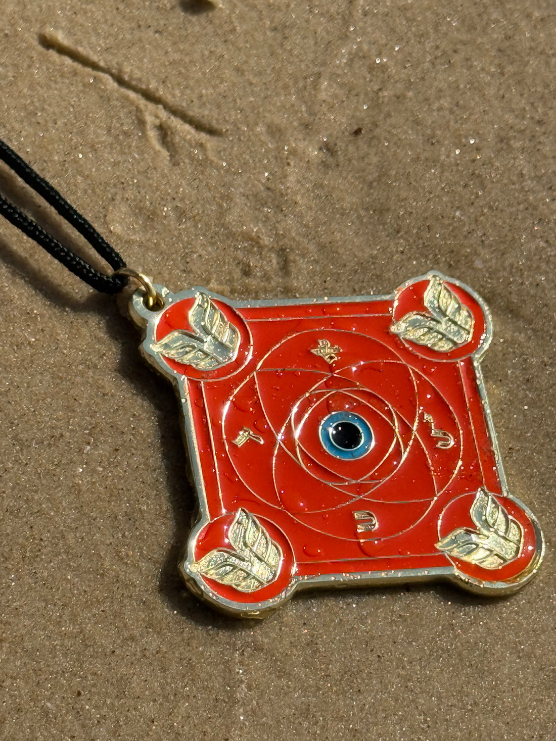 Talisman Kabbalistique AURORA Orange &amp; Gold Limited Edition