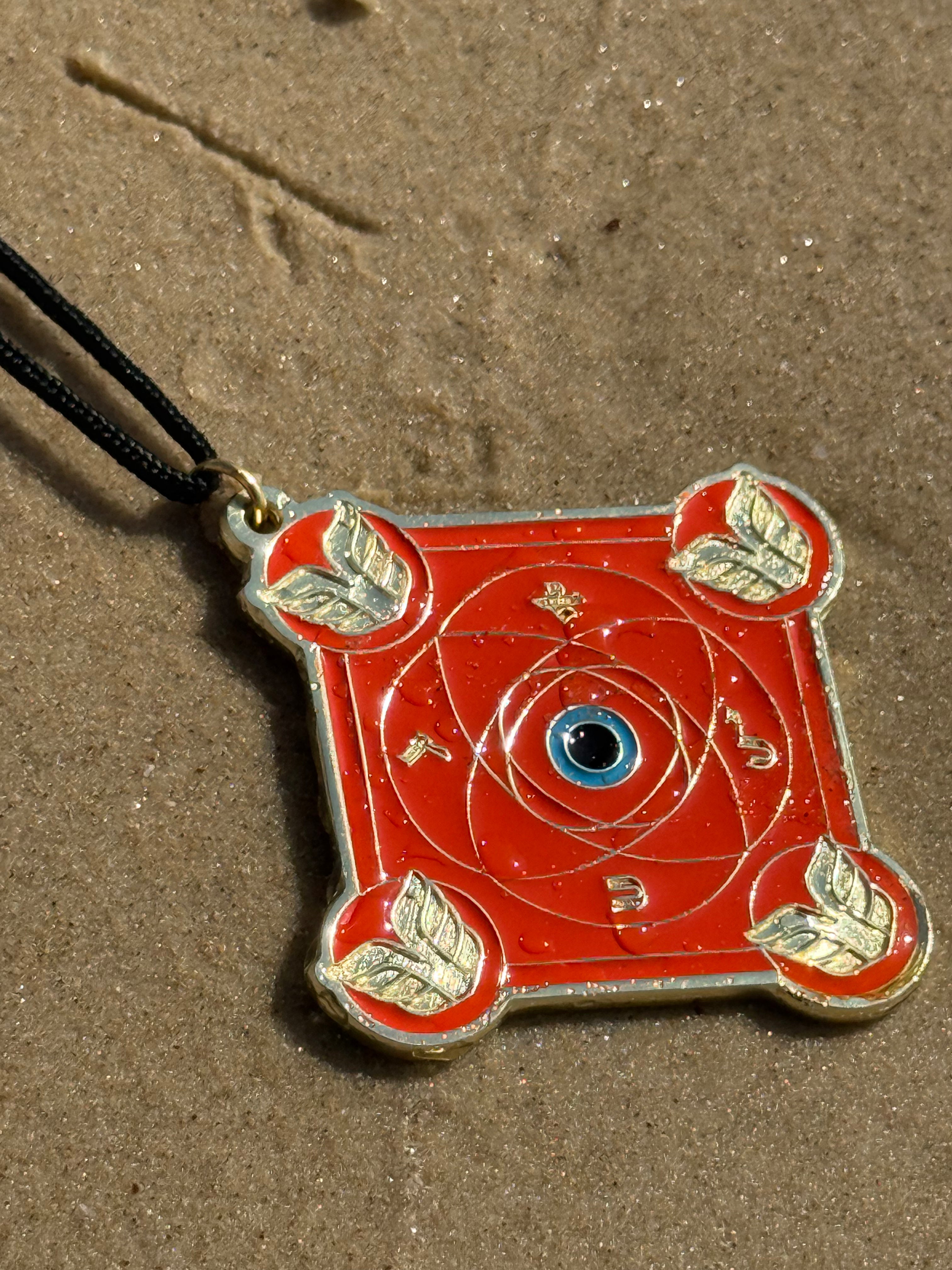 Talisman Kabbalistique AURORA Orange &amp; Gold Limited Edition