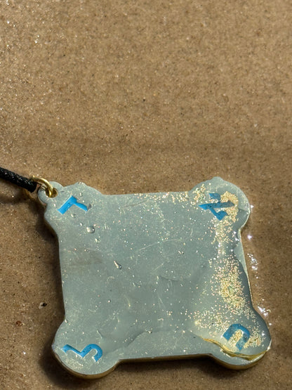 Talisman Kabbalistique AURORA Orange &amp; Gold Limited Edition