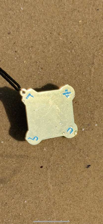 Talisman Kabbalistique REMINISCENCE Green Emeraude &amp; Gold Limited Edition