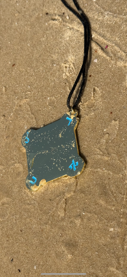 Talisman Kabbalistique REMINISCENCE Green Emeraude &amp; Gold Limited Edition