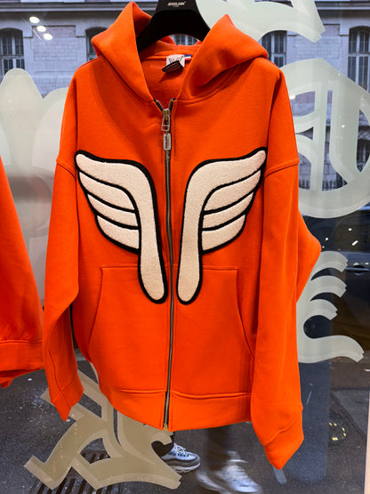 HOODIE FLY ORANGE