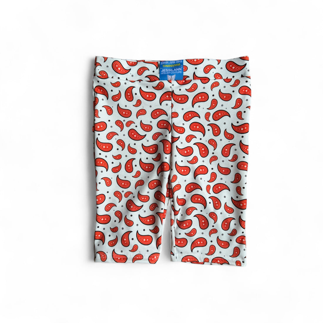 CYCLISTE BANDANA WHITE ORANGE