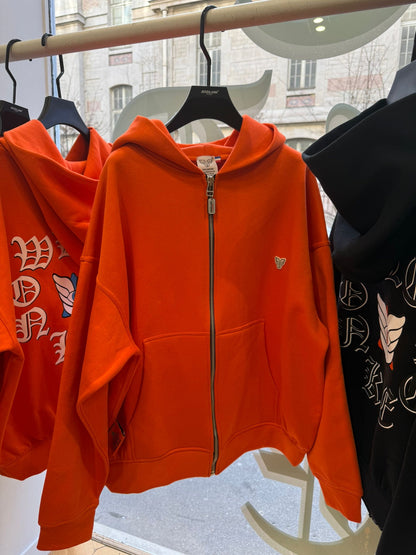 HOODIE OF KNOWLEDGE (ORANGE)