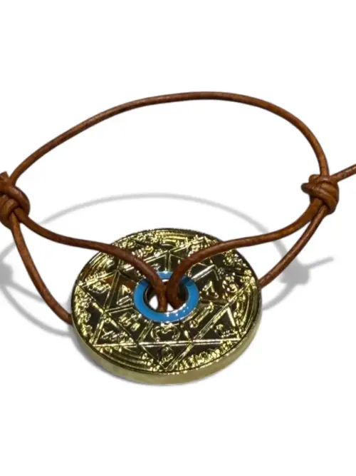 Bracelet Pentacle Kabbalistique Or - Limited Edition