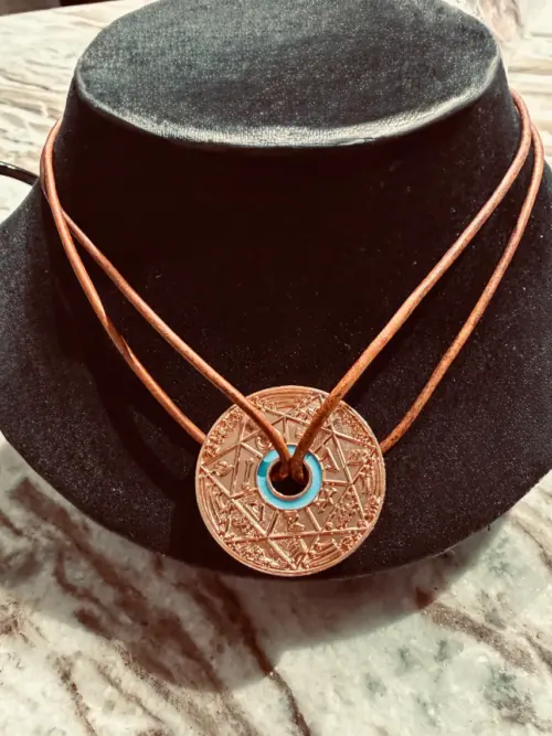 Collier Pentacle Kabbalistique Bronze - Limited Edition