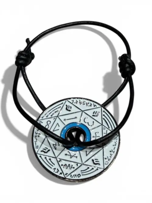 Bracelet Pentacle Kabbalistique Blanc & Turquoise - Limited Edition