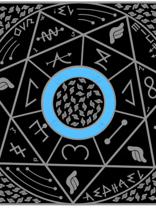 Mamy Dolly Prayer Schwal Noir & Gris - Limited Edition