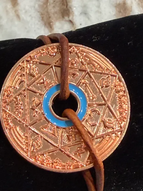 Bracelet Pentacle Kabbalistique Bronze - Limited Edition