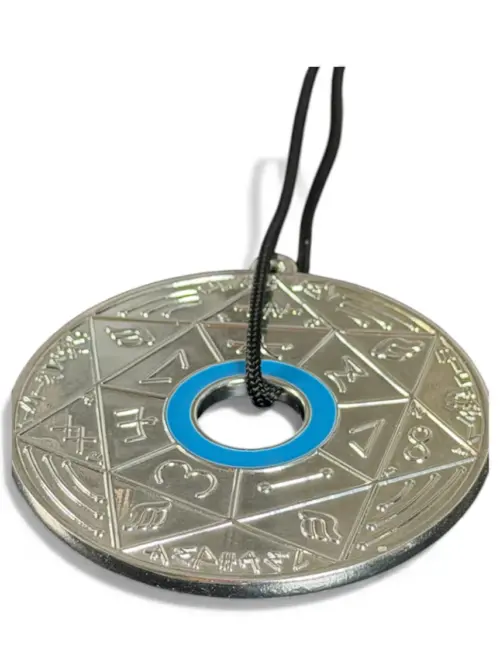 Pendentif Pentacle Kabbalistique Silver - Limited Edition
