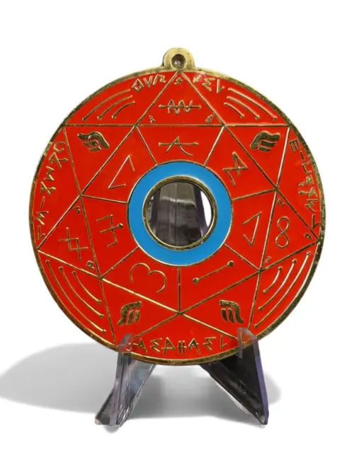 Chevalet Pentacle Rouge & Or - Édition signée - Limited Edition