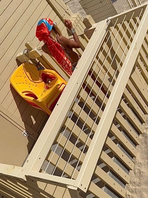 TRINITY orange & Gold - Mamy Dolly Prayer Schwal Limited Edition