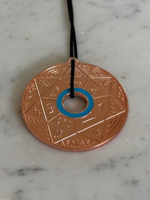 Pendentif Pentacle Kabbalistique de Stabilité et de Vérité TRINITY Bronze - Limited Edition