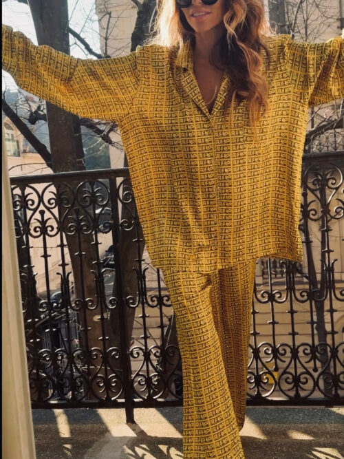 Ensemble CARRINGTON "Dynastie" Solar Gold