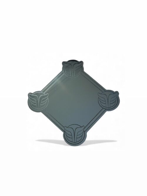 🇫🇷 Miroir Vintage TALISMAN Noir 25 cm - MIROIR MON BEAU MIROIR