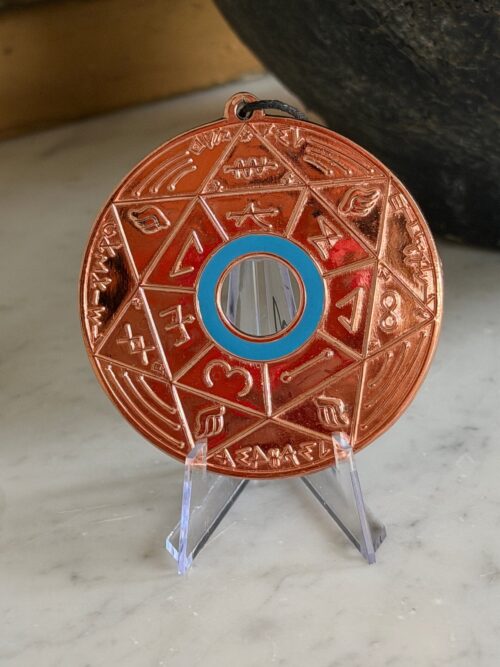 Chevalet Pentacle Kabbalistique de Stabilité et de Vérité TRINITY Bronze - Édition signée de la main de la CONNAISSANCE - Limited Edition