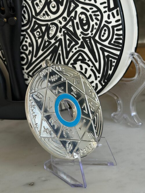 Chevalet Pentacle TRINITY Silver -  La Roue des 7 Sceaux - Édition signée de la main de LA CONNAISSANCE - Limited Edition