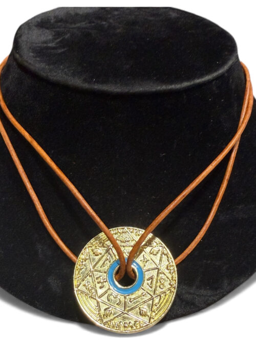 Collier Pentacle Kabbalistique TRINITY TSAMID Gold - Limited Edition