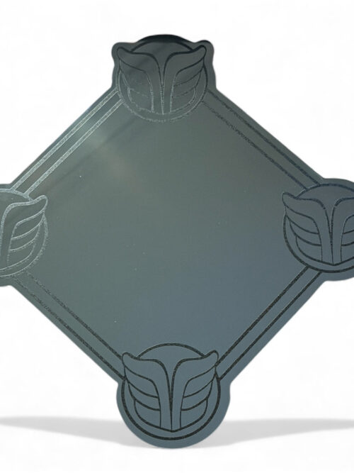 🇫🇷 Miroir Vintage TALISMAN Noir 49 cm - MIROIR MON BEAU MIROIR