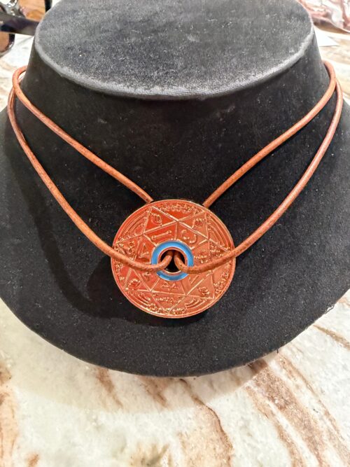 Collier Pentacle Kabbalistique TRINITY TSAMID Bronze - Limited Edition