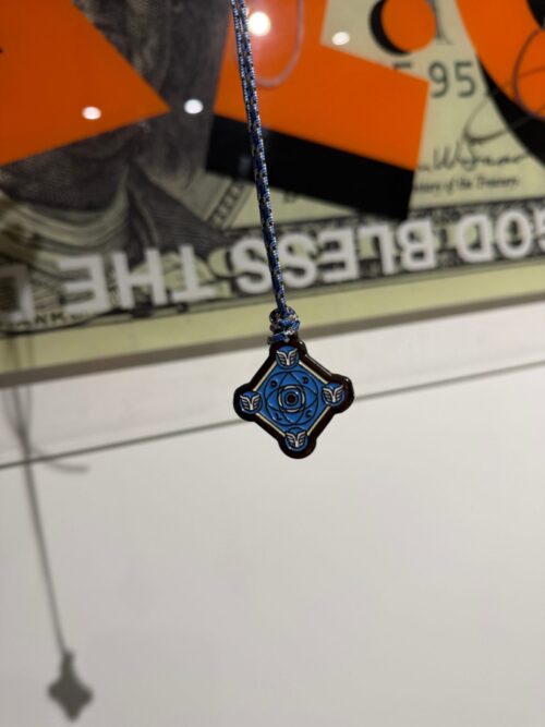 Pendentif Talisman Kabbalistique KOUMAZ Blue & Black - Limited Edition