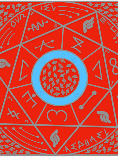 TRINITY Red & Grey - Mamy Dolly Prayer Schwal Limited Edition