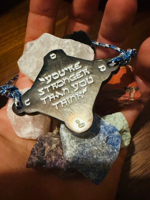 Bracelet Talisman Kabbalistique KOUMAZ Bleu Céleste - Limited Edition