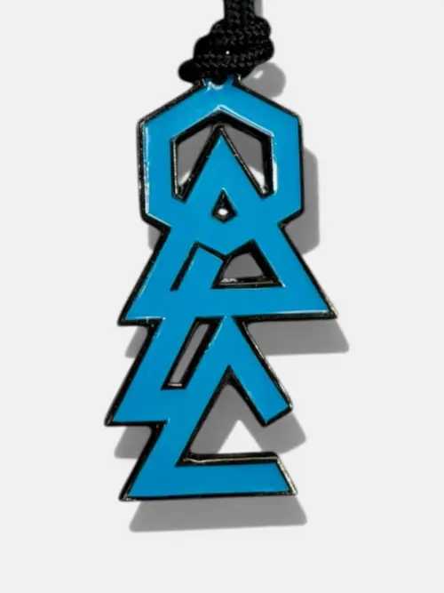 Netzah — Talisman du Bouclier Déployé Kabbalistique ODLC  - Turquoise