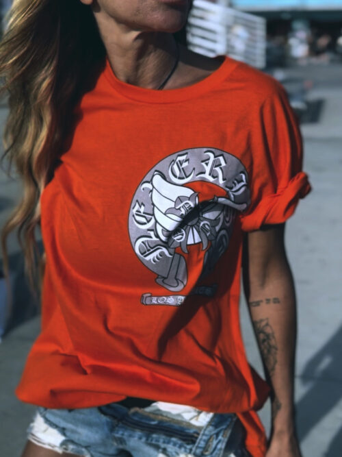 T-shirt ODLC LIL HEARTS Orange