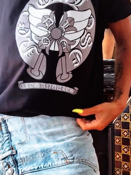 T-shirt ODLC LIL HEARTS Black