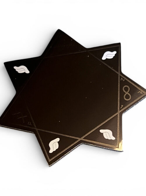 🇫🇷 Miroir Vintage TRINITY Noir 13 cm - MIROIR MON BEAU MIROIR