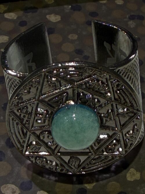 TRINITY RATZON VERIDIS SCEAU SALOMONIEN DE LA VOLONTÉ STABILISÉE Black - Aventurine Green