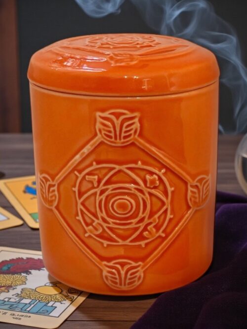 Bougie Nertamid Orange parfumée Miel Cannelle