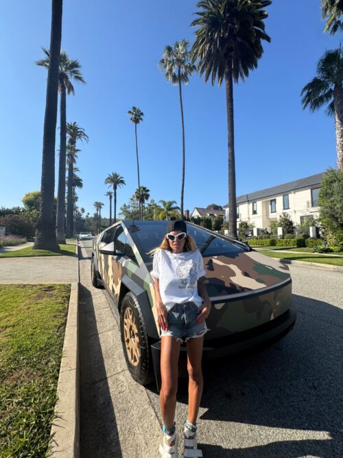 T-shirt ODLC LIL HEARTS White