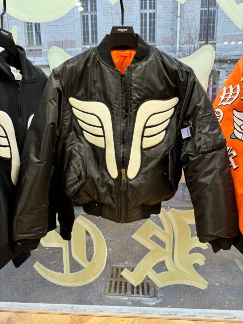 Blouson bomber DE LA CONNAISSANCE Noir