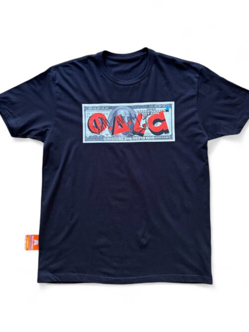 T-shirt DOLLAR DEDICATED Black