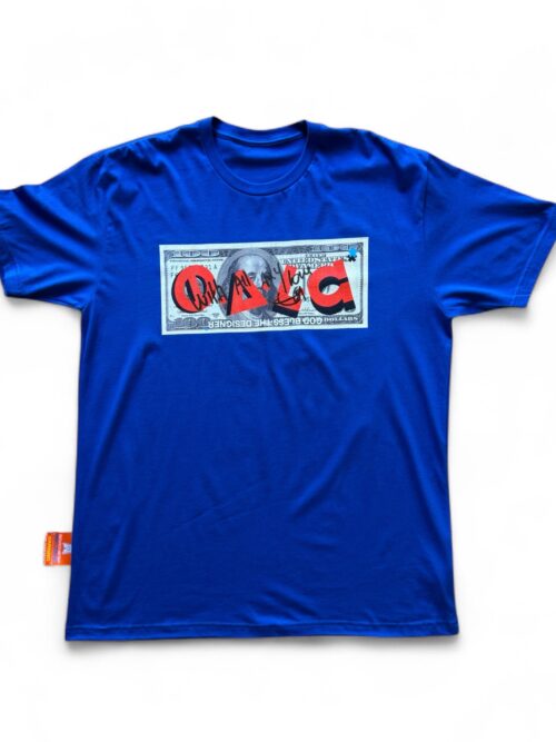 T-shirt DOLLAR DEDICATED Royal Blue
