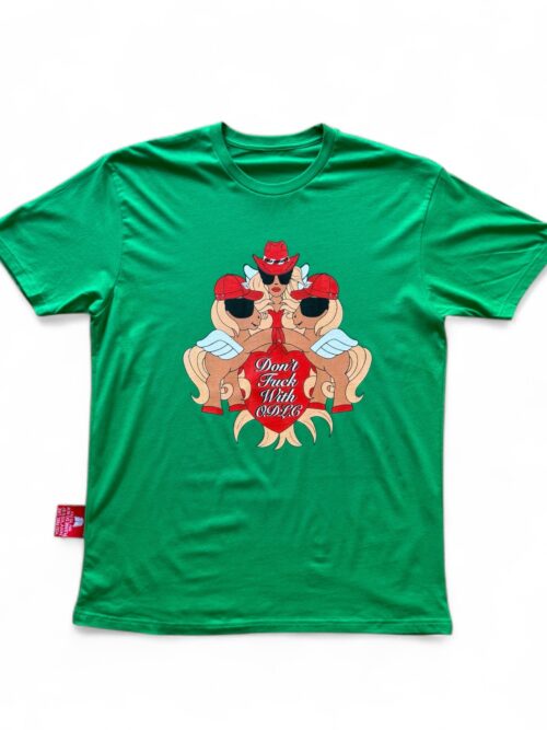 T-shirt ODLC PONY ANGELZ Vert