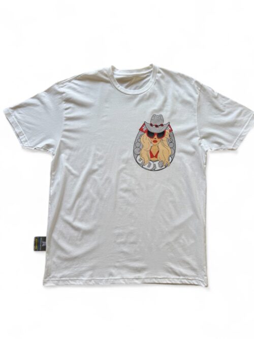 T-shirt ODLC COWGIRL White