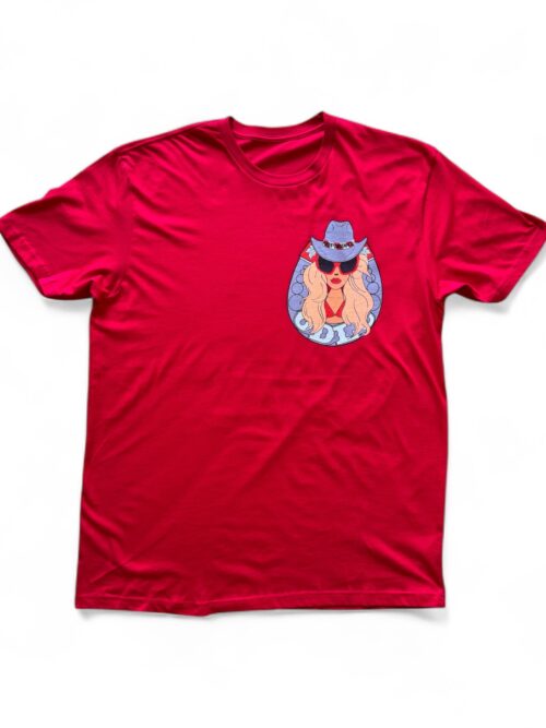 T-shirt ODLC COWGIRL Red