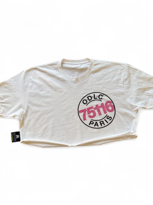 T-shirt crop ODLC BEVERLY White