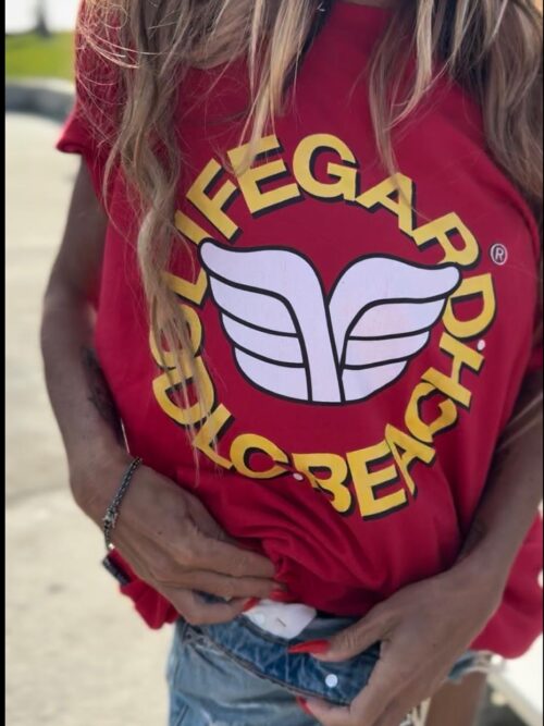 T-shirt ODLC LIFEGUARD Red