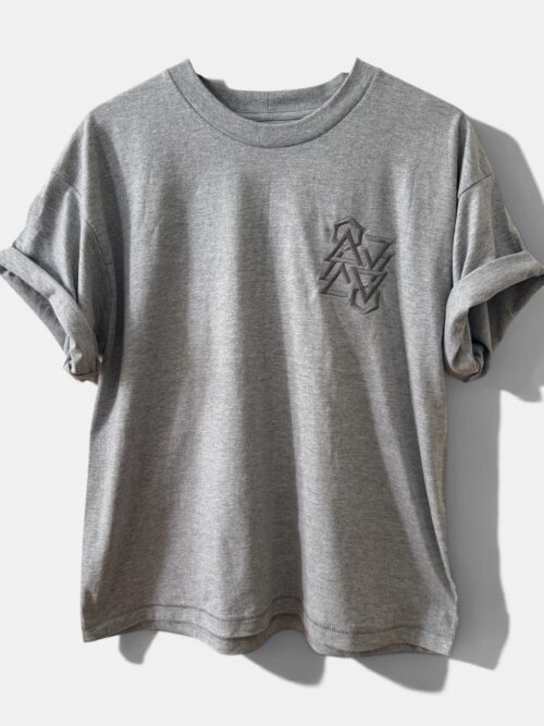 THE NETZAH ONE TEE — Gris Chiné