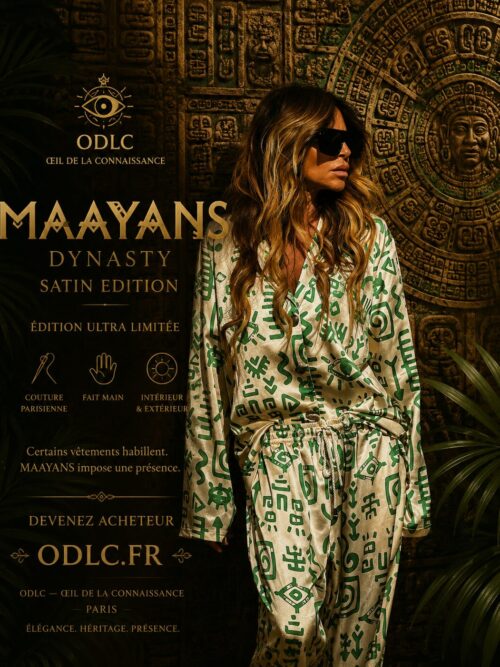 MAAYANS — DYNASTY SATIN EDITION
Édition Ultra Limitée — - Crème et Vert jade