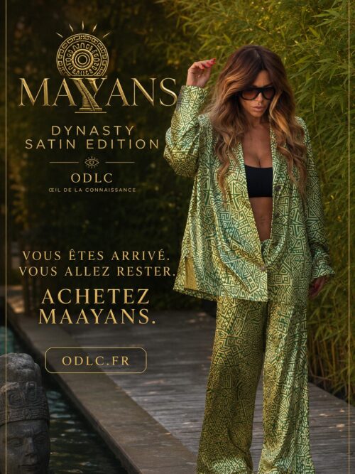 MAAYANS — DYNASTY SATIN EDITION
Édition Ultra Limitée — Vert et Beige sable