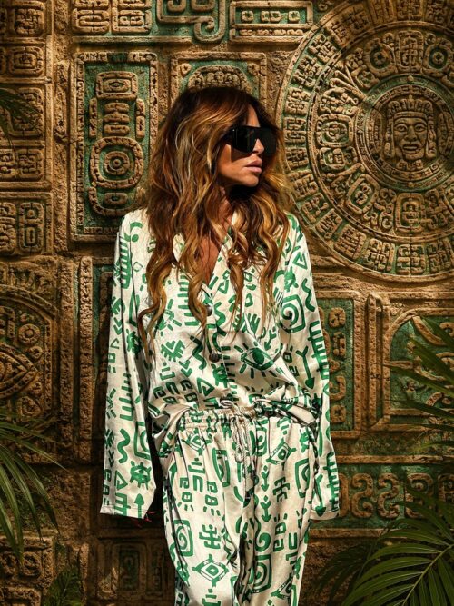 MAAYANS — DYNASTY SATIN EDITION
Édition Ultra Limitée —  - Crème et Vert jade