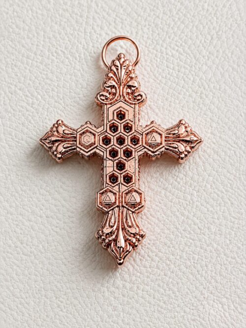 CROIX SALOMONIENNE ROSE GOLD EDITION
LE PENTACLE KABBALISTIQUE DES CINQ PORTES DU CIEL