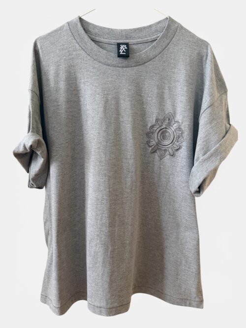 THE BAJINO TEE - Gris Chiné-  ÉDITION LIMITÉE — ŒIL DE LA CONNAISSANCE