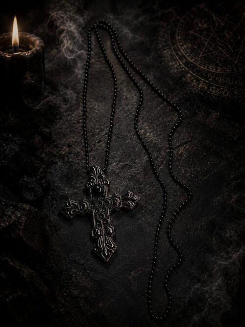 CROIX SALOMONIENNE — OBSIDIAN SHADOW EDITION

LE SCEAU KABBALISTIQUE DES CINQ OMBRES